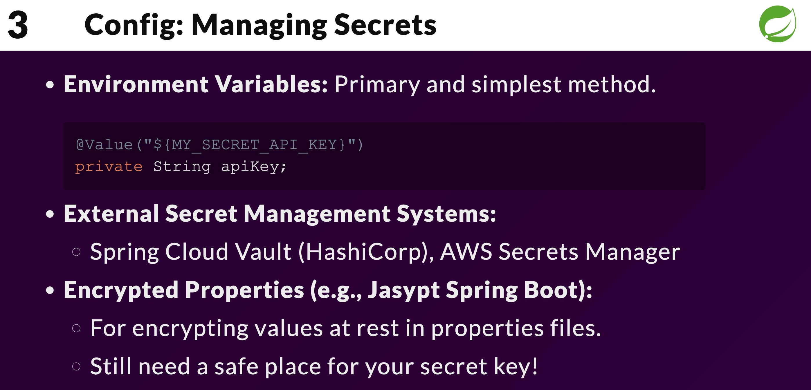 Spring Boot Config